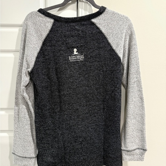 St. Jude Gray Two-Tone Women's V-Neck Jersey Small - Picture 3 of 4